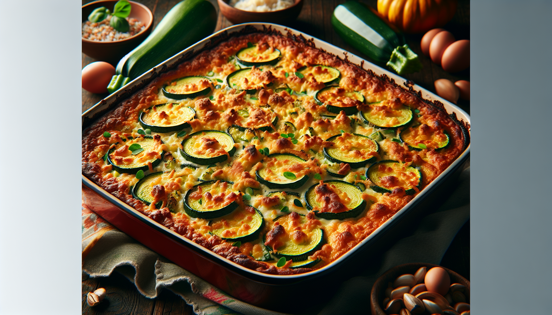 tortino di zucchine al forno